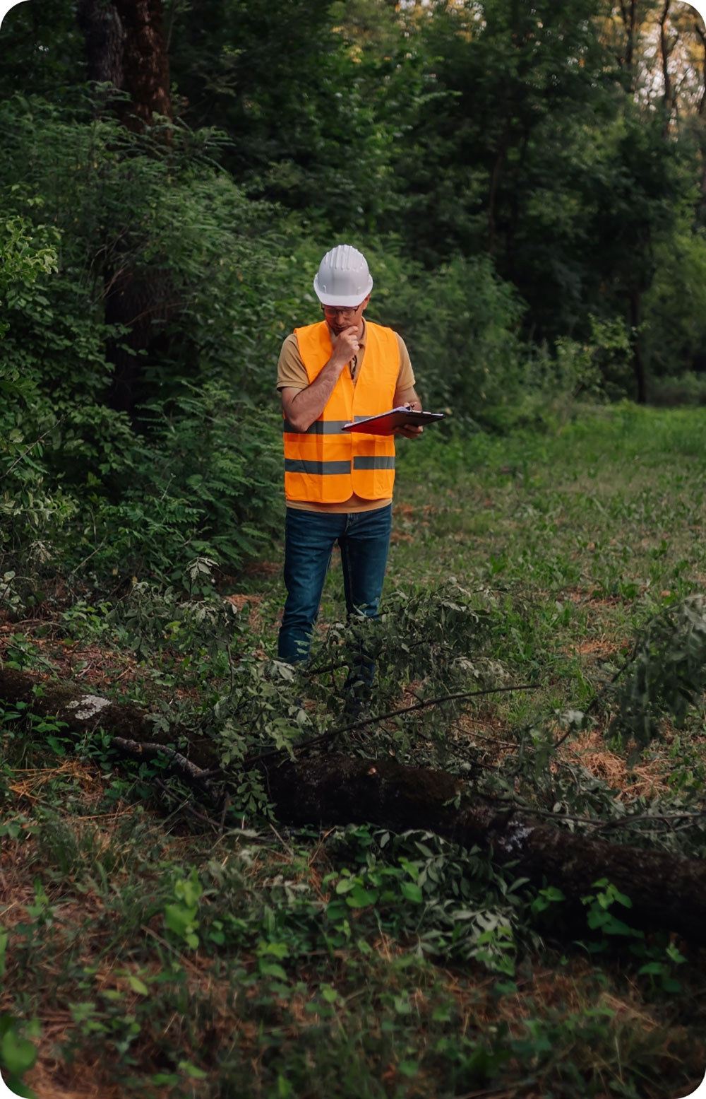 Inspecting water stream